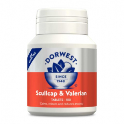 Dorwest Scullcap & Valerian 100 tablet